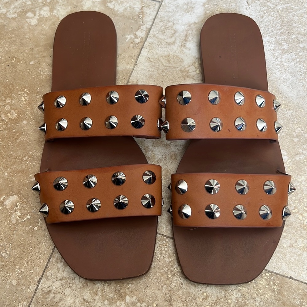 Marc Fisher studded sandals